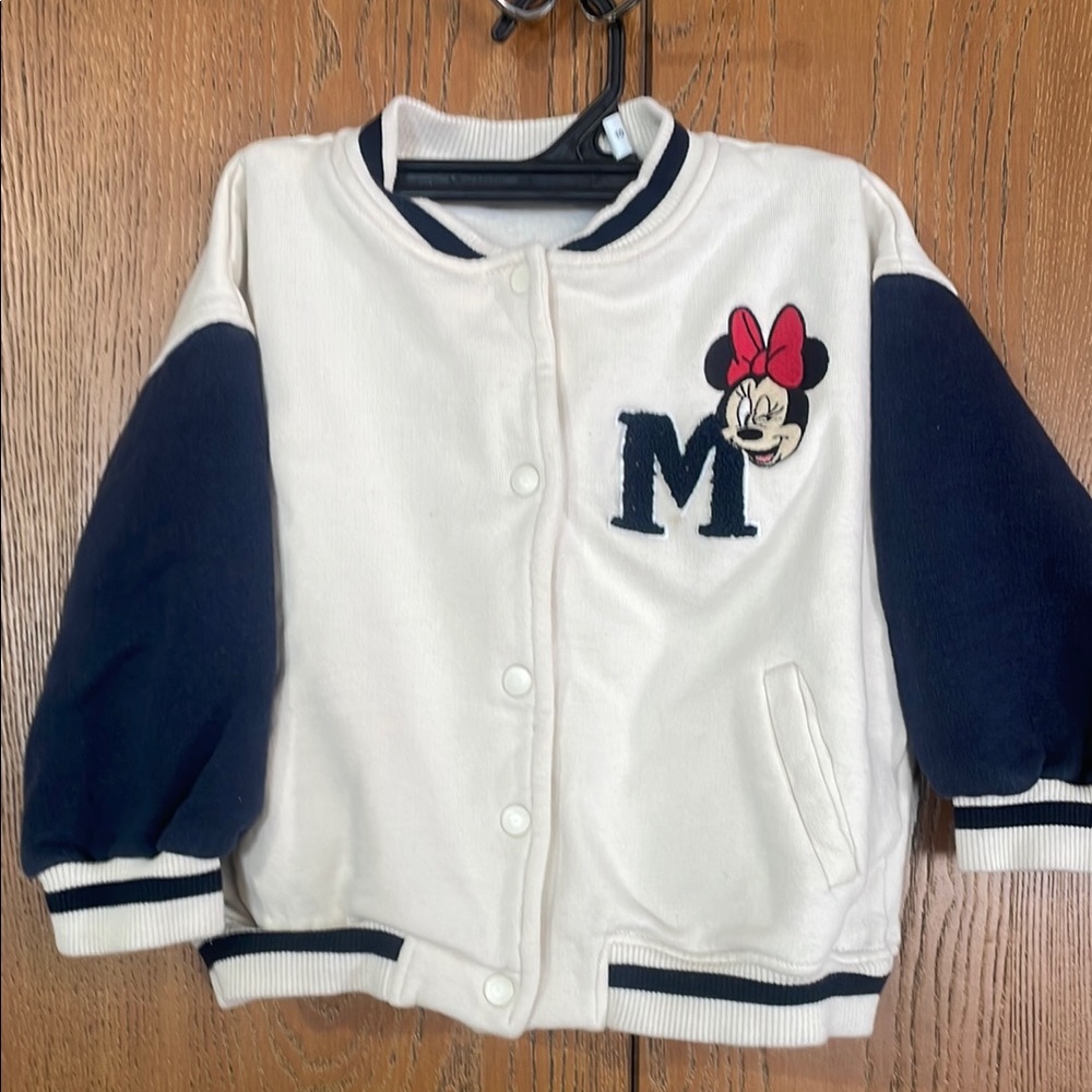 Zara kids - Disney Minnie Mouse Varsity Jacket - Picture 1 of 8